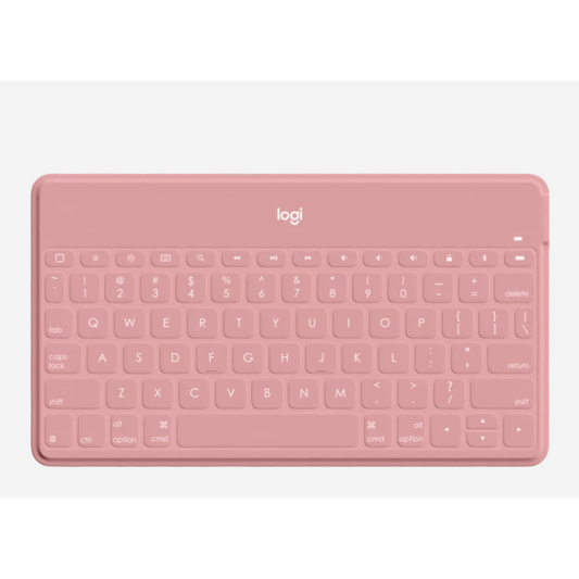 Logitech Keys-To-Go Wireless Bluetooth Standing Keyboard - Pink