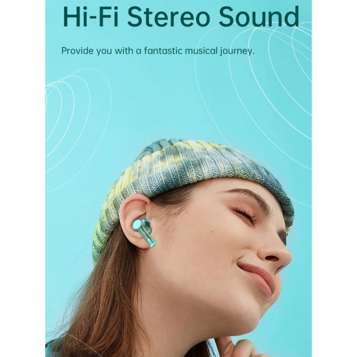 WiWU Newest Design TWS-12 Wireless Bluetooth V5.3 Earbuds 5h For Music, 4H For Phone Call