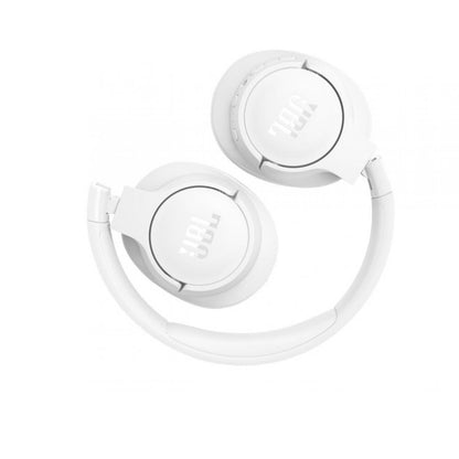 JBL Tune 770NC - Adaptive Noise Cancelling with Smart Ambient Wireless Over-Ear Headphones, Bluetooth 5.3, Up to 70H Battery Life with Speed Charge, Lightweight, Comfortable & Foldable Design (White)