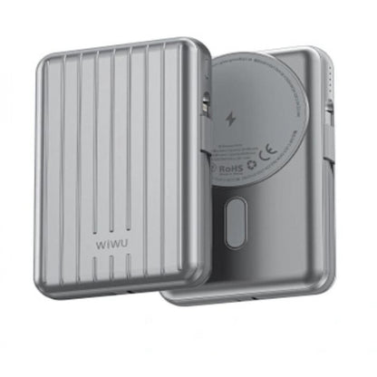 WiWU Truck series 10000mAh Strong Magnetic Wireless Power Bank Portable Wilreless Fast Charging for iPhone