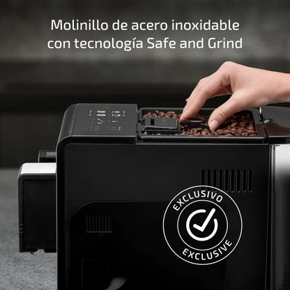 Ufesa Sensazione Super-Automatic Coffee Maker for Beans & Ground Coffee