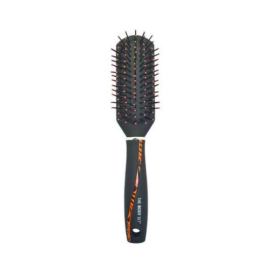 Optimal The Body Set Hair Brush With Rubber Coating