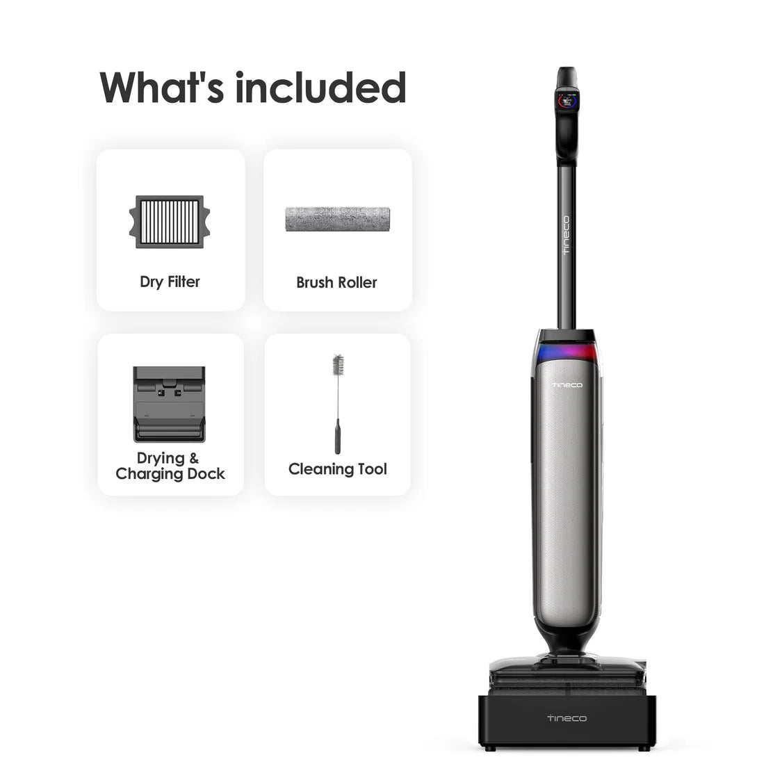 Tineco Floor One S9 Artist Steam Wet Dry Vacuum Cleaner