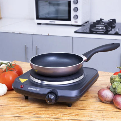 Olsenmark 1500W Single Burner Electric Hot Plate, Cast Iron, OMHP2033