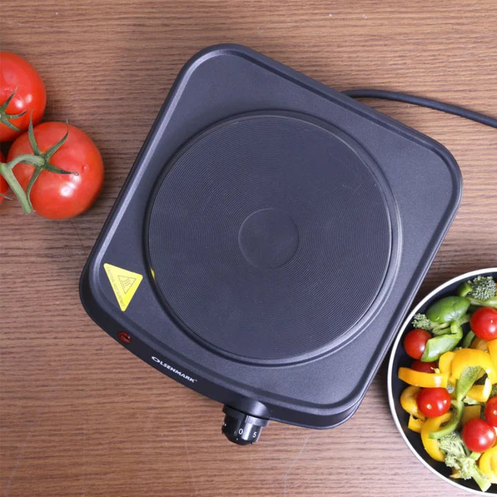 Olsenmark 1500W Single Burner Electric Hot Plate, Cast Iron, OMHP2033