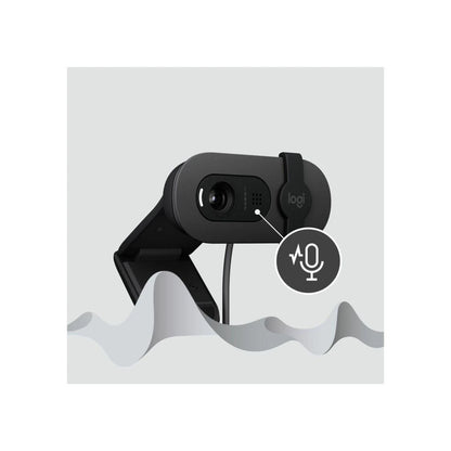 Logitech Brio 100 Full HD USB Webcam - Graphite