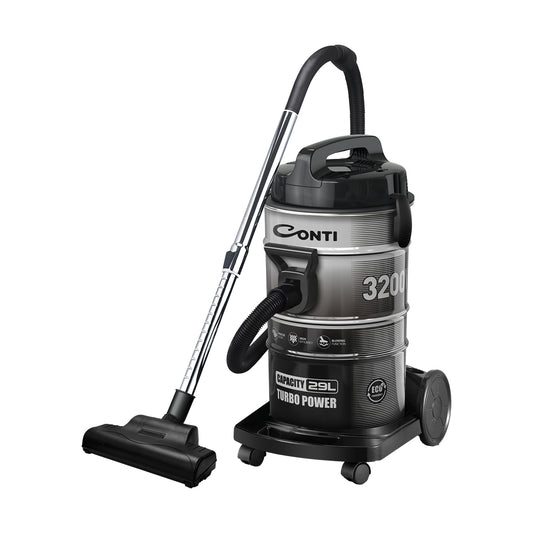 Conti Drum Vacuum Cleaner - 3200W - Metal Drum