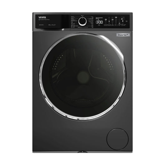 VESTEL WASHING MACHINE 12KG 1400 RPM (WB1214T3DXS-JO)