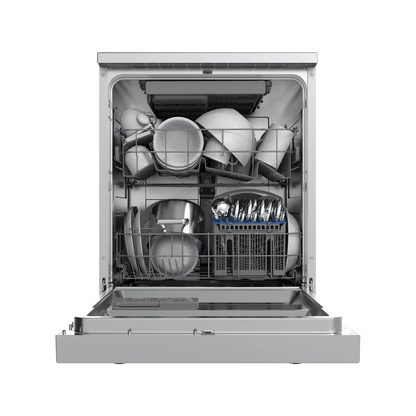 Midea Dishwasher 14 Sets - 5 Programs - 3 sprays - Stainless Steel - (WQP14-5201C(SS))