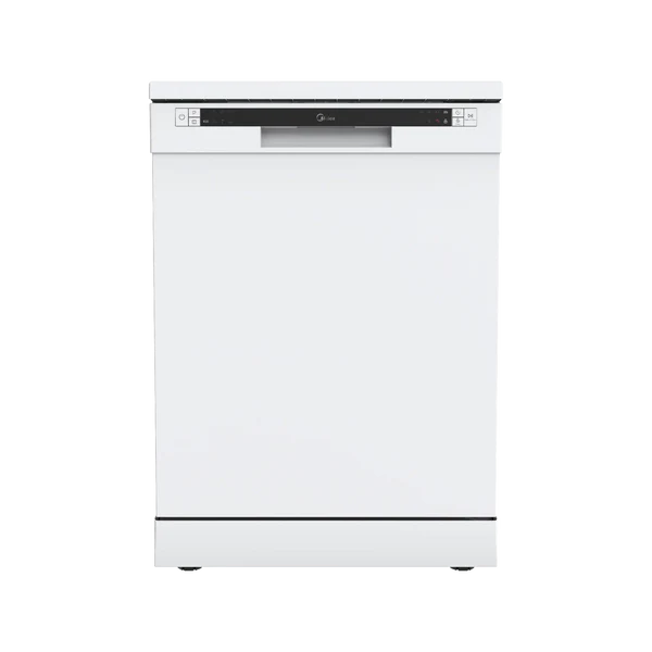 Midea Free Standing Dishwasher - 14 Place - 5 Programs - 3 sprays - White - (WQP14-5201C(W))