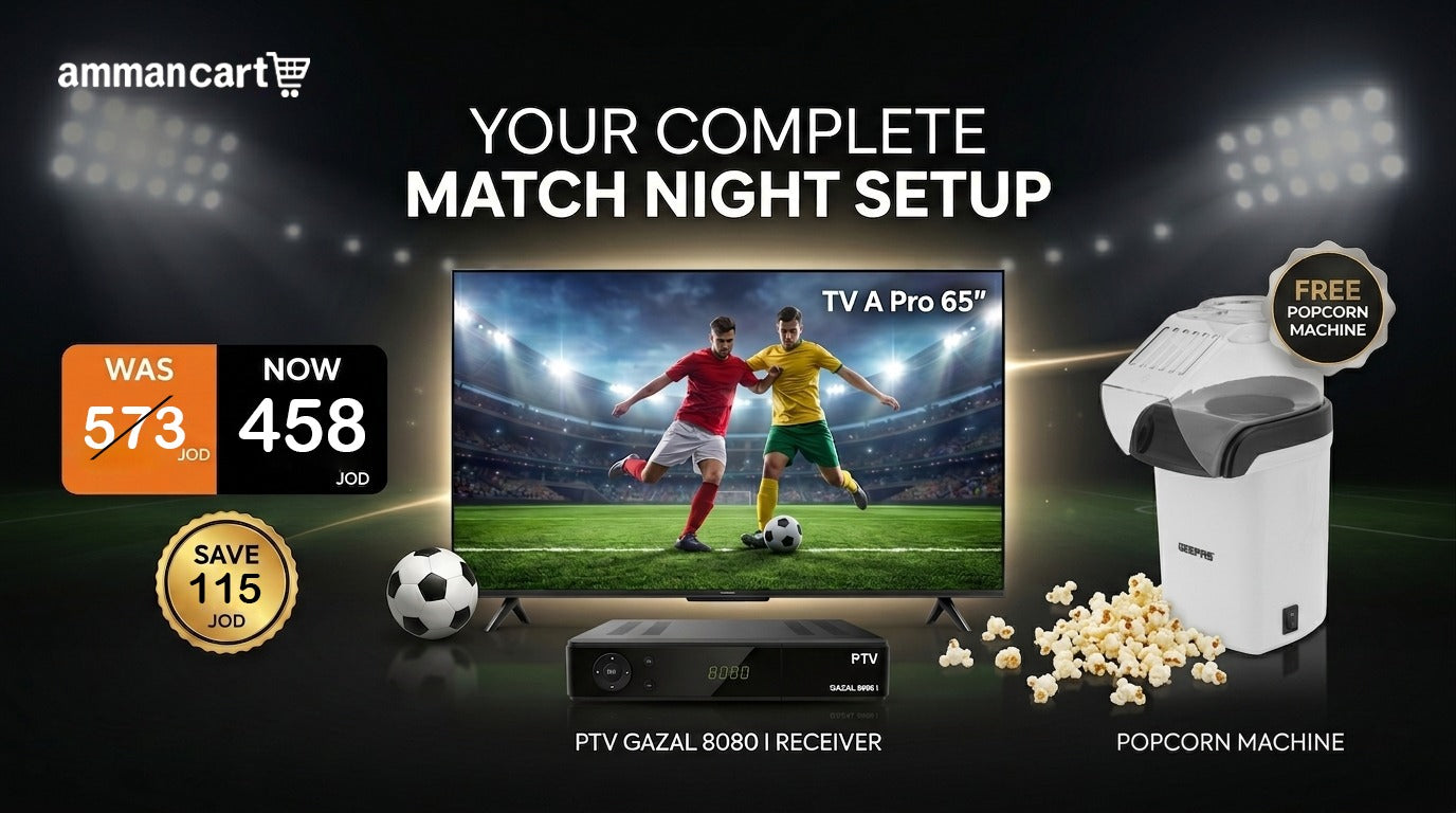 Xiaomi TV A Pro 65 & Gazal 8080 & Geepas Popcorn Maker 1200W