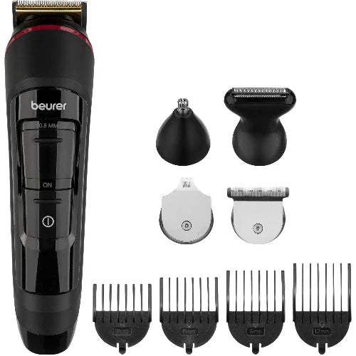 Beurer Body Groomer, 11 Attachments for Trimming and Shaving All Body Hair, Black