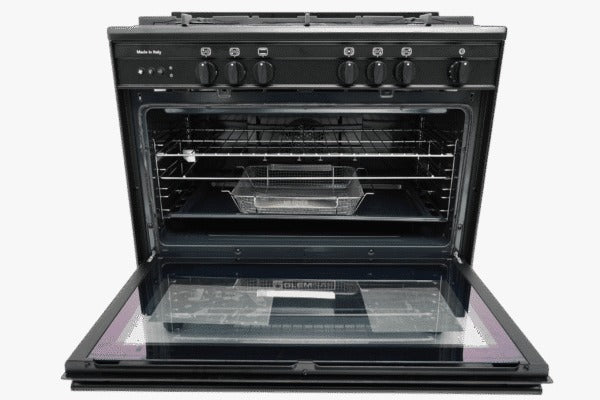GLEM GAS Oven Specialista-SB 90*60CM Full Safety Black