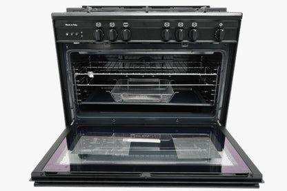 GLEM GAS Oven Specialista-SB 90*60CM Full Safety Black