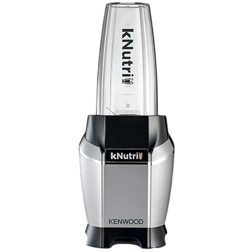 Kenwood Nutri Smoothie Blender BSP70.180SI KNUTRI - 600W Blending Power - 600ml To-Go Bottle - Silver