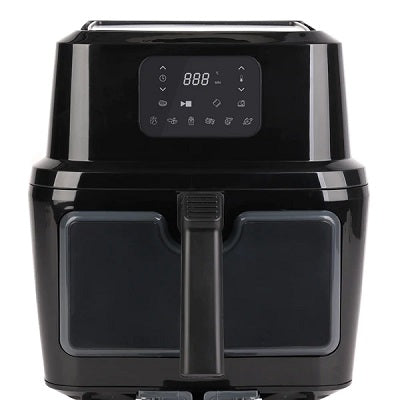 SONA Air Fryer 8 Liter 1700 Watt 9 Cooking Programs - Black SAF-8370