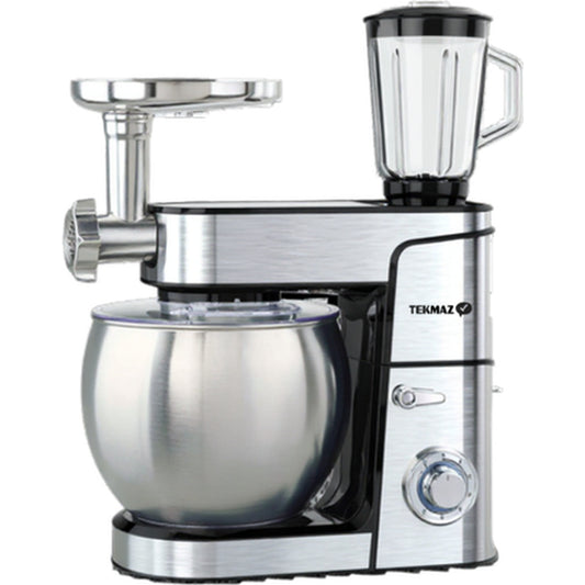 TEKMAZ Stand Mixer – Dough Mixers, (2000W, 12L, Stainless Steel)