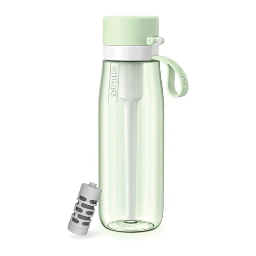 Philips AWP2731GNR Water Filter Bottle Go Zero BPA-Free 650 ML