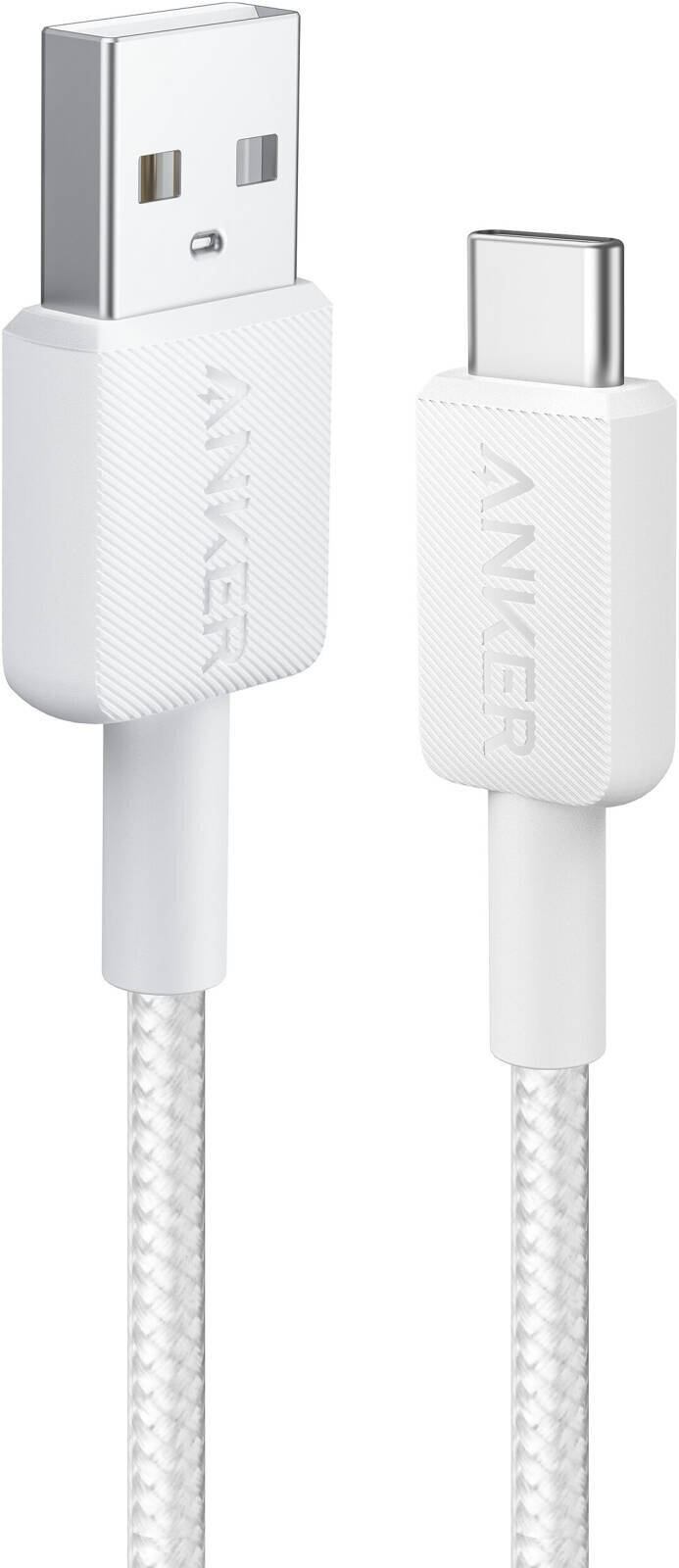 Anker 322 USB-A To USB-C Charging Cable, 15W Charging High Speed, Twist And Tangle Free, Up To 480Mbps Data Transfer, 12,000+ Bend Tested Lifespan, 1.8 Meter (6ft) Cable Length, White | A81H6H21