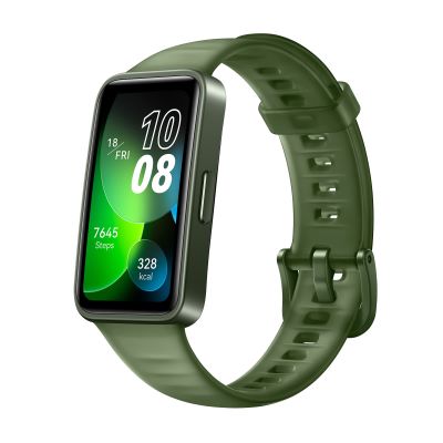 HUAWEI Band 8 1.47" with Silicone Strap – Black , Green , Pink