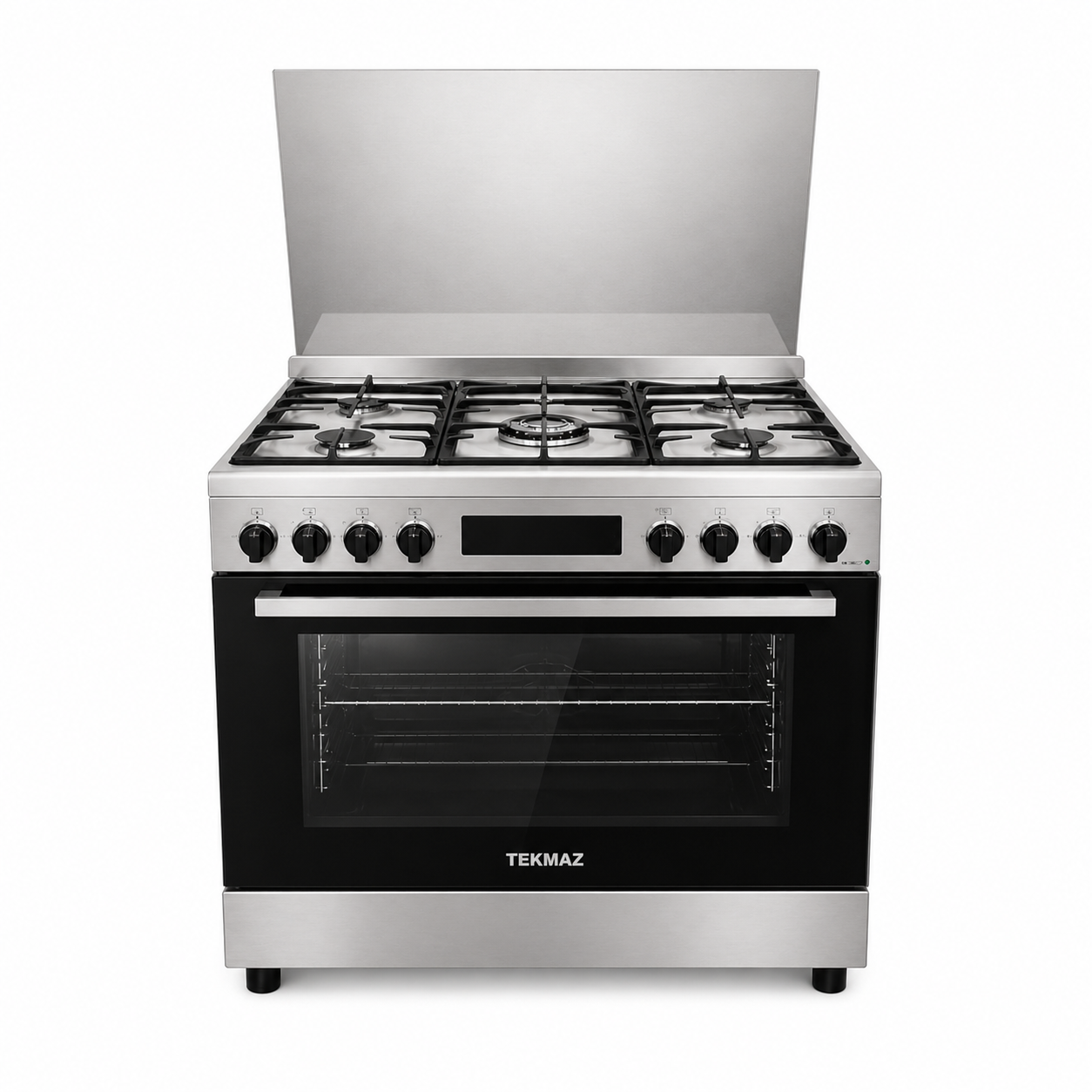 TEKMAZ Gas Oven – (90×60 cm, Stainless Steel)