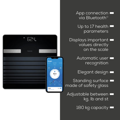 Beurer BF 451 Limited Edition Diagnostic Bathroom Scale with Bluetooth