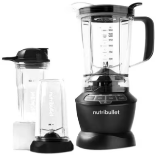 NUTRIBULLET Combo Blender 1.6 Liter 1000 Watt - Black NBC-0910B