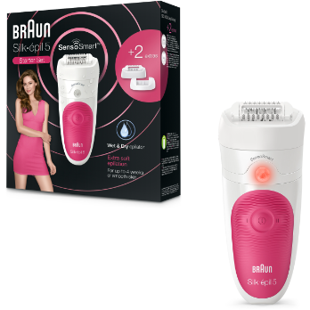 BRAUN Epilator for Women Silk-Epil 5-500