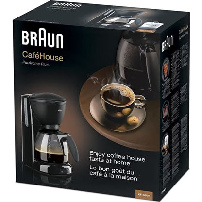 Braun kf560 coffee maker black