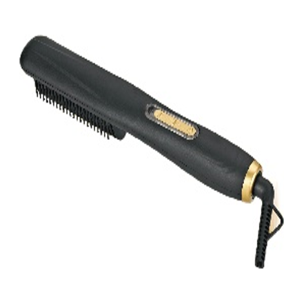HOME ELECTRIC Hair Straightener Brush 30W - Black HF-7002