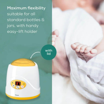 Beurer BY 52 Baby Bottle Warmer with LED Display & Safety
