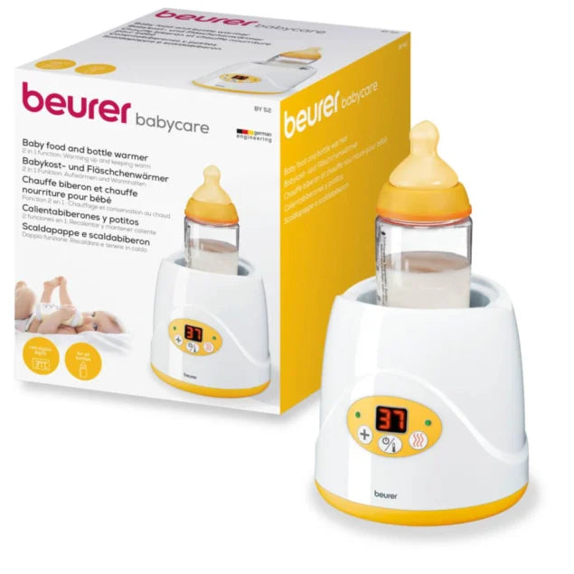 Beurer BY 52 Baby Bottle Warmer with LED Display & Safety