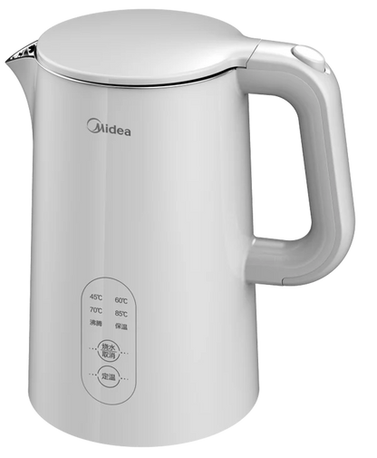 Midea 1.5L Kettle - White - (MK-SH15X301A2)
