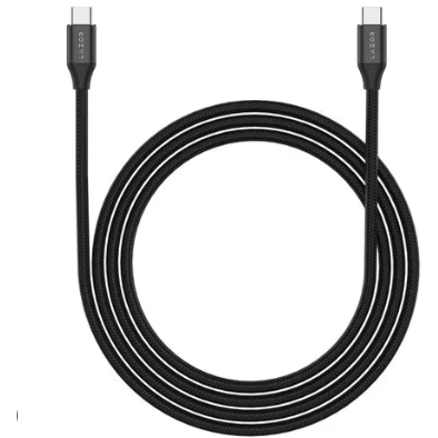 LAZOR Swift Data Sync Fast Charging Cable Type-C To Type-C 3m - Black CT29