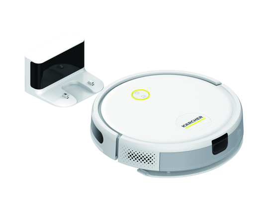 Karcher Robot Vacuum Cleaner 2.6 Ah Battery 130 min Operating time White (RCV 2)