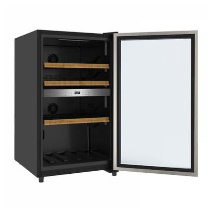 Samix SNKJC119 Wine Cooler Stainless Steel