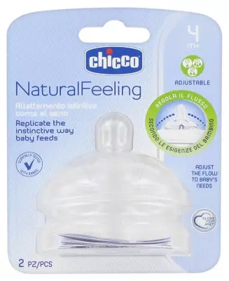 Natural Feeling 2 Teats Variable Flow 4 Months and +
