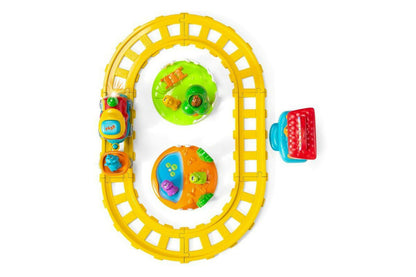 Chicco ABC Adventure Train Educational Toy, Motorized, 6 Animal Figures, 2 Languages