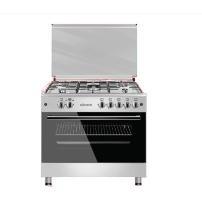 CONTI Gas Cooker 90cm 5 Burners - Stainless Steel CGC 951 FC IX