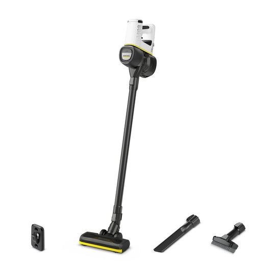 Karcher Upright Vacuum Cleaner Cordless Run Time Up To 30 Minutes White