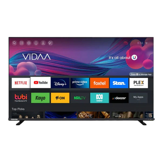 Toshiba 75-inch VIDAA 4K TV - (75C350NW)