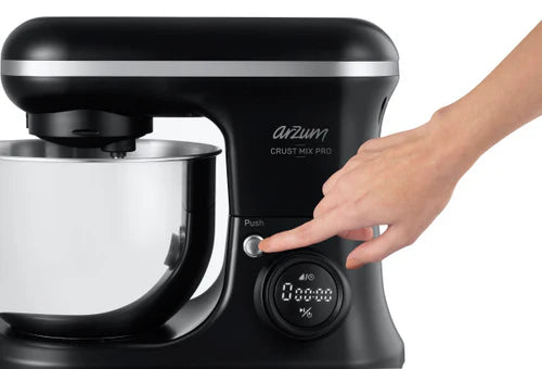 Arzum AR1184 Crust Mix 1200W Stand Mixer in Black