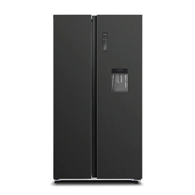 CHiQ Side by Side Refrigerator 525 Liter A+ - Dark Inox CSS680NPIK5