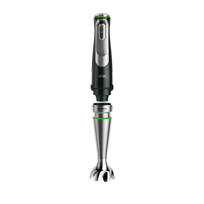 Braun MultiQuick 9 Multifunction Hand Blender, 2 Liter, 1200 Watt, Silver Black - MQ 9187XLI( International Warranty )