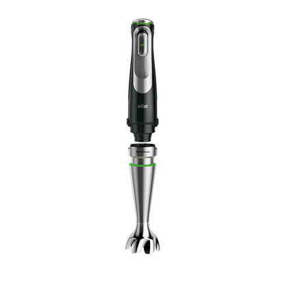 Braun MultiQuick 9 Multifunction Hand Blender, 2 Liter, 1200 Watt, Silver Black - MQ 9187XLI( International Warranty )