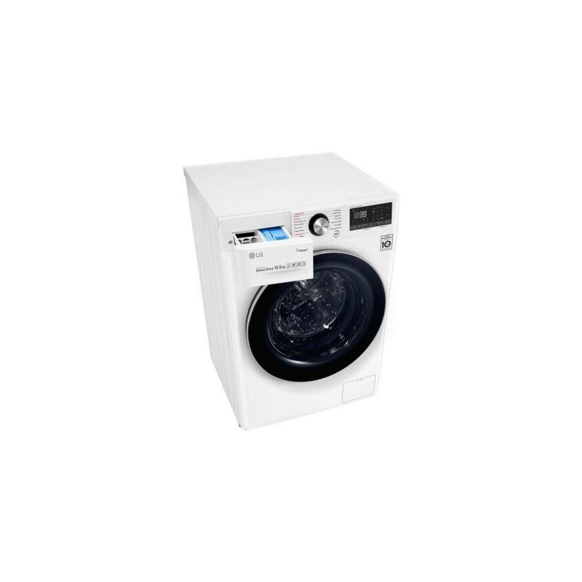 Front Load Washer & Dryer, 10.5/7KG , AI DD™, TurboWash™360˚, White Color