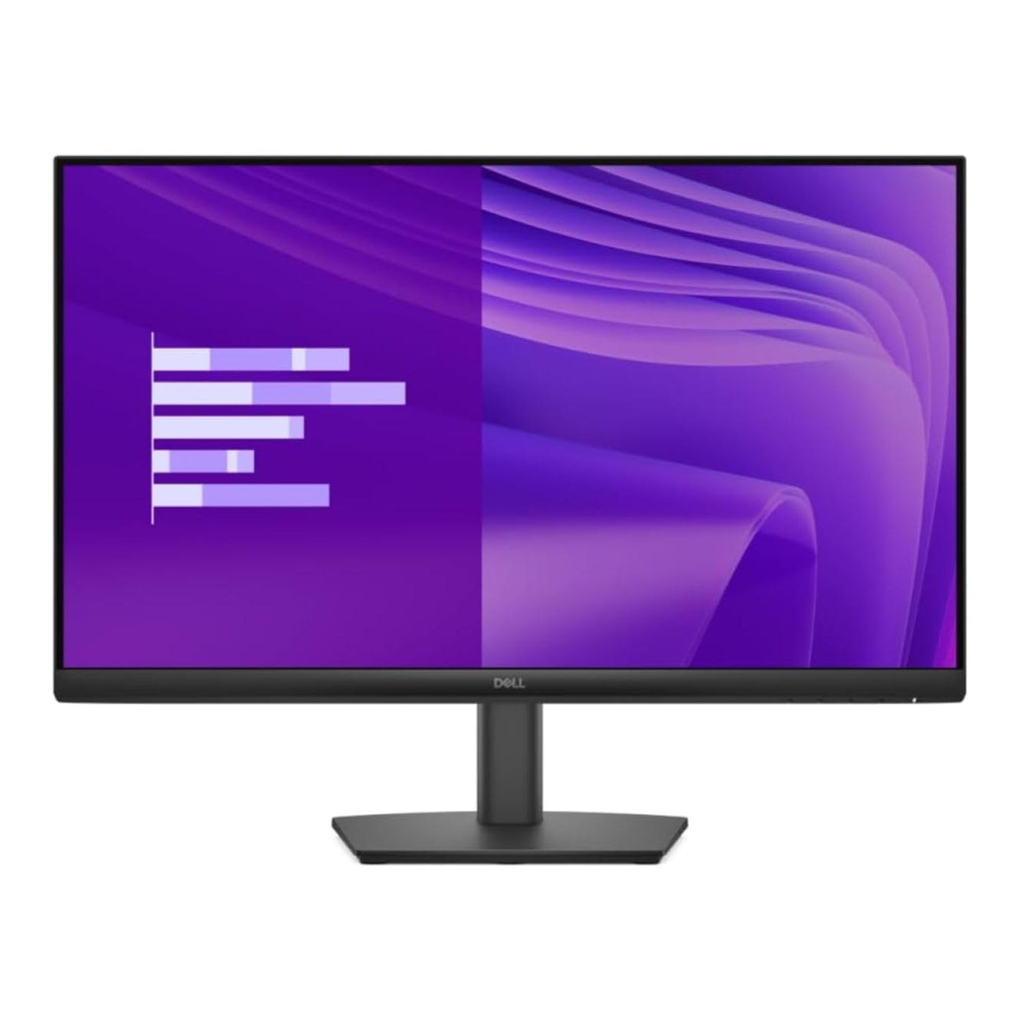 Dell E2425HM Essential Flat Monitor 24" FHD IPS @100HZ, Wide viewing angle Slim Bezel Display w/ DP, HDMI, VGA