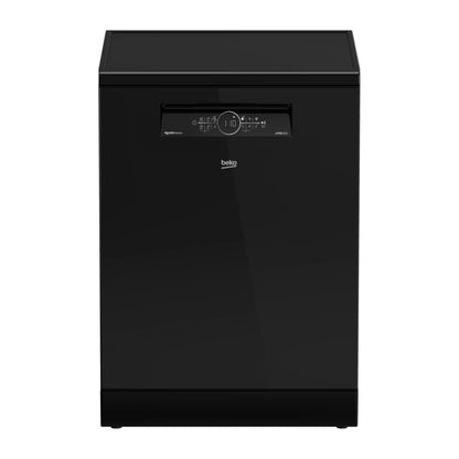 Beko Dishwasher 14 Programs 8 Spray 15 Sets WiFi 3 Racks Glass Black Inverter A+++ (-30%)