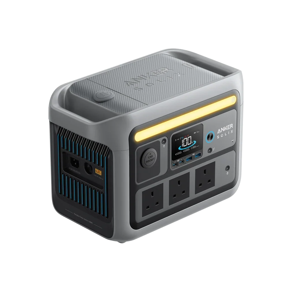 Anker A1755211 SOLIX C800X 768Wh 1200W Power Station Black