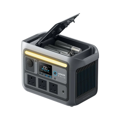 Anker A1755211 SOLIX C800X 768Wh 1200W Power Station Black